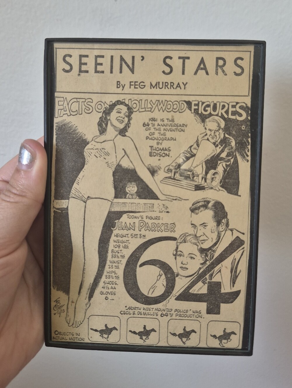 Seein' Stars Framed Clippings - Picture 6 of 9